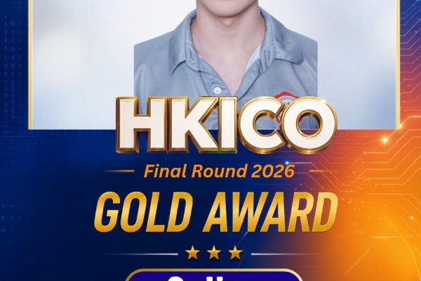 เหรียญทอง HKICO Senior Gold - Agropack Industry